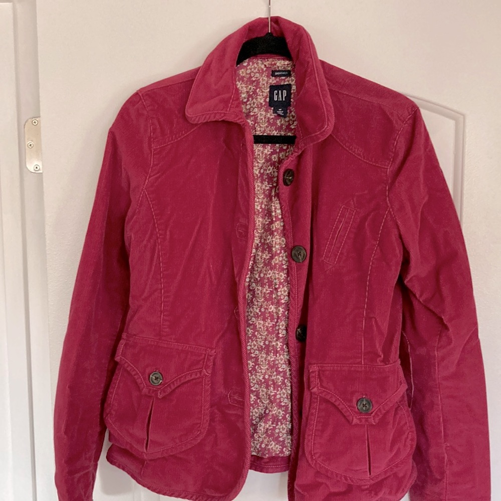 Gap corduroy lined jacket